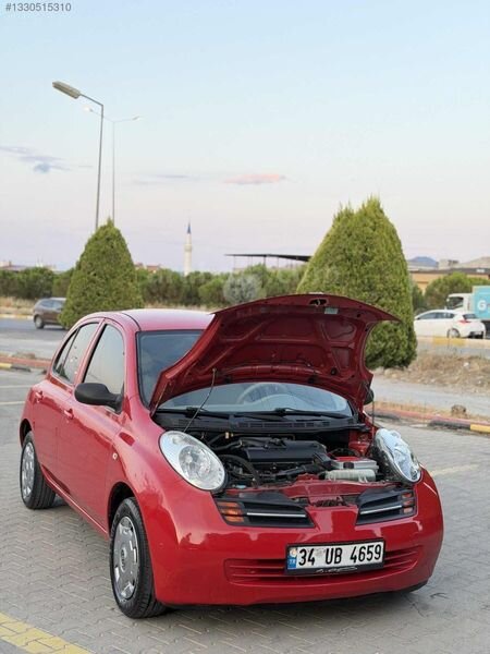 Galeriden Nissan Micra 1.2 Visia 2003 Model Balıkesir 85.000 km Kırmızı