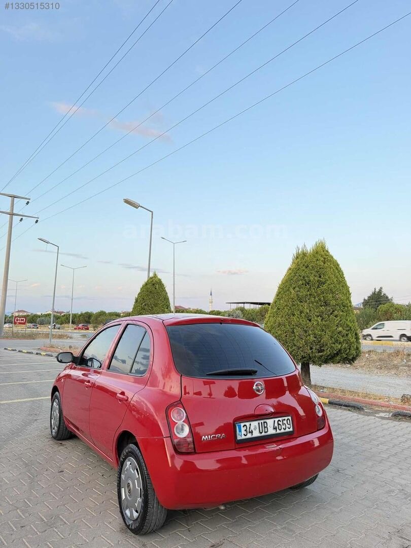 Galeriden Nissan Micra 1.2 Visia 2003 Model Balıkesir 85.000 km Kırmızı 4