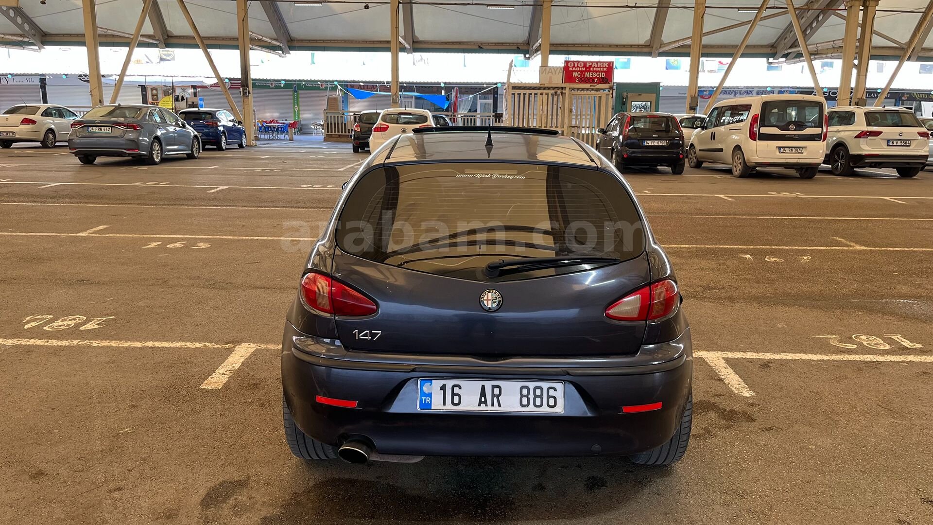 Sahibinden Alfa Romeo 147 1.6 TS Distinctive 2003 Model Bursa 272.000 km Lacivert 4