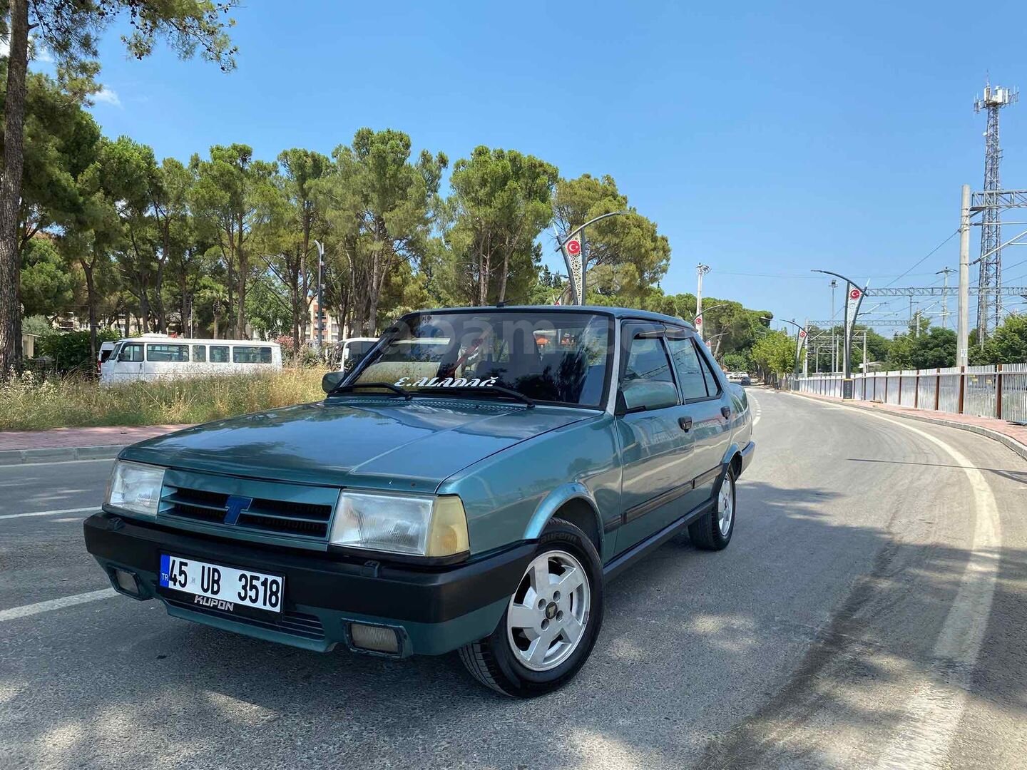 Sahibinden Tofaş Doğan SLX 1993 Model Manisa 250.000 km Turkuaz 2