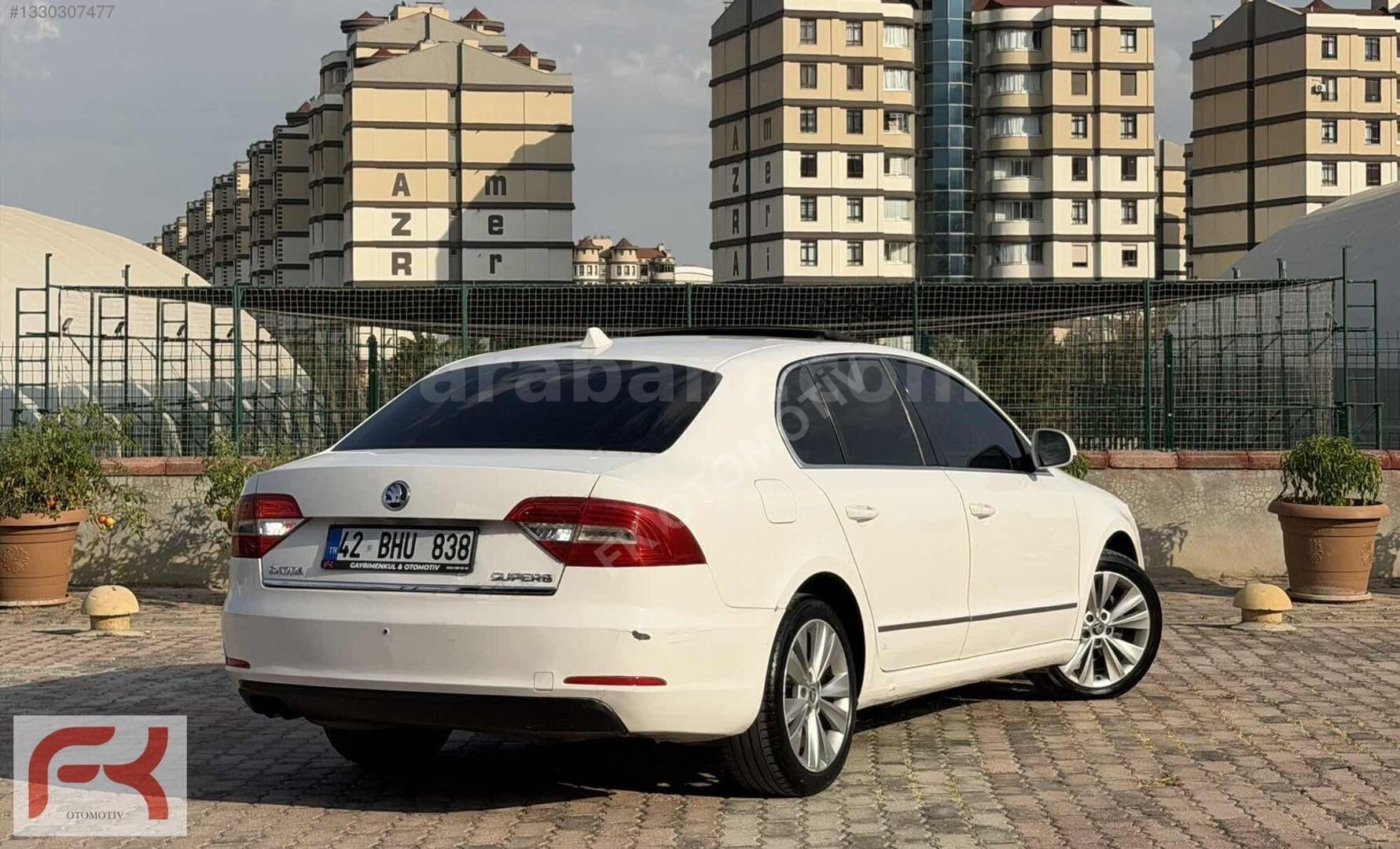 Galeriden Skoda SuperB 1.6 TDI Elegance 2013 Model Konya 269.000 km Beyaz 4