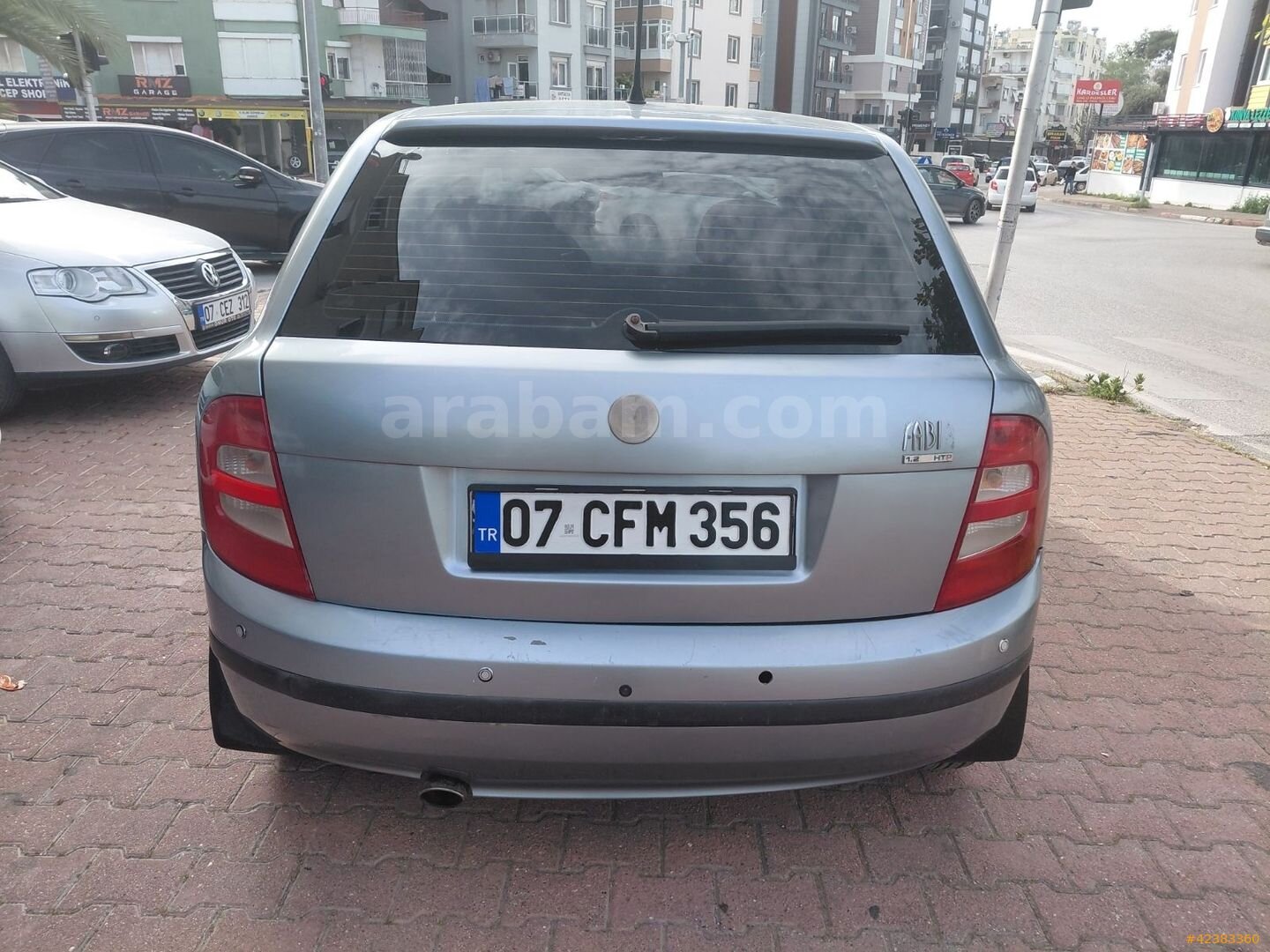 Galeriden Skoda Fabia 1.2 Classic 2004 Model Antalya 254.000 km Mavi 5