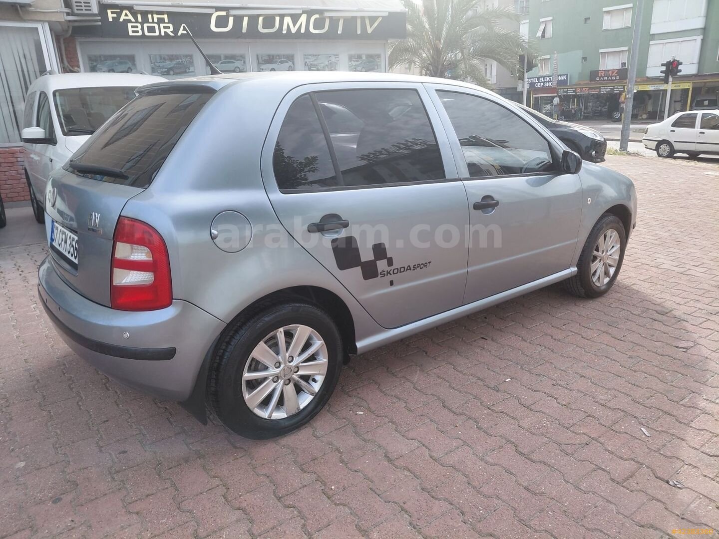Galeriden Skoda Fabia 1.2 Classic 2004 Model Antalya 254.000 km Mavi 4