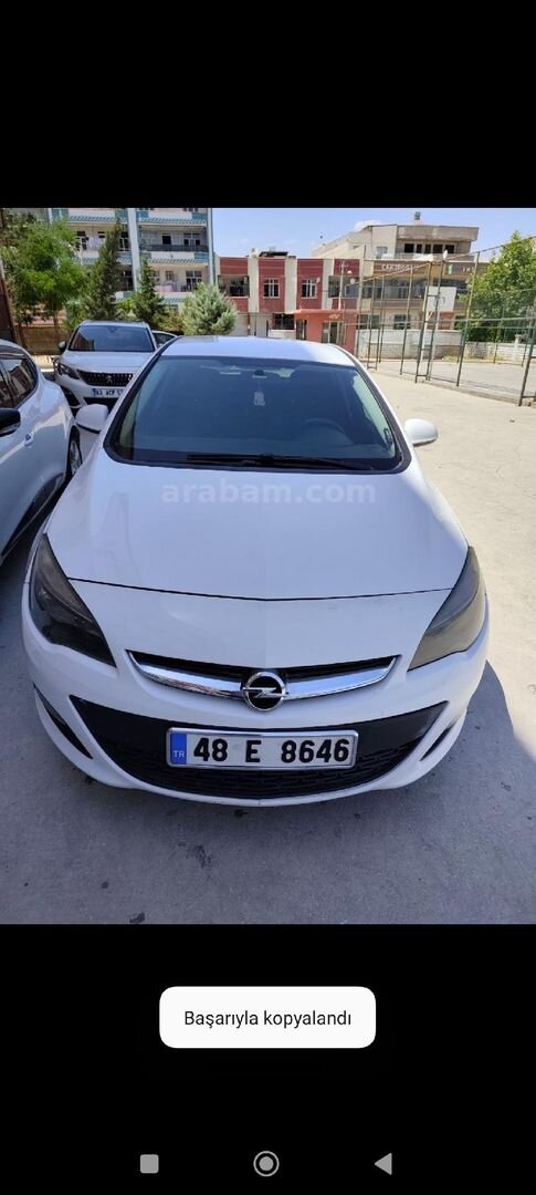 Sahibinden Opel Astra 1.6 Edition Plus 2017 Model Şanlıurfa 210.000 km Beyaz 5