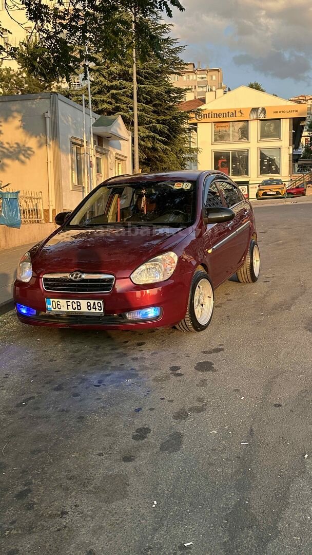 Sahibinden Hyundai Accent Era 1.5 CRDi-VGT Start 2008 Model Ankara 326.000 km Bordo 6