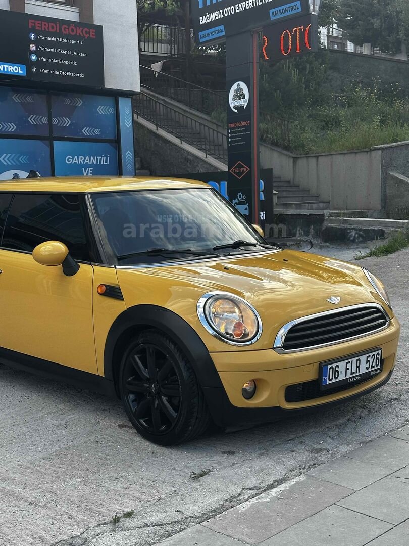 Sahibinden Mini One 1.4 2008 Model Ankara 205.000 km Sarı 3