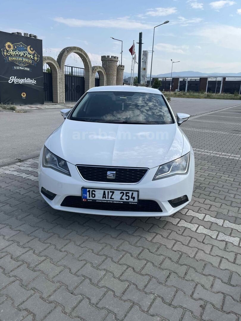 Sahibinden Seat Leon 1.6 TDI CR Style 2014 Model Bursa 218.000 km Beyaz 4