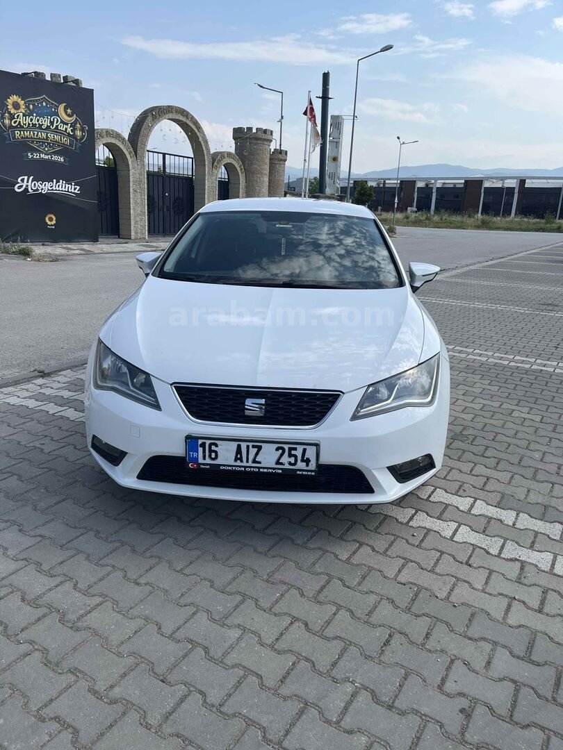 Sahibinden Seat Leon 1.6 TDI CR Style 2014 Model Bursa 218.000 km Beyaz 3
