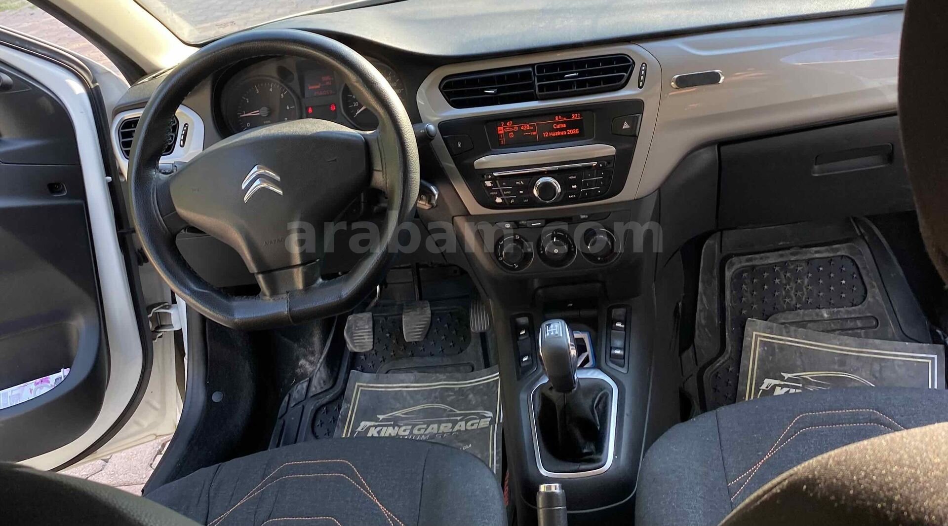 Sahibinden Citroen C-Elysée 1.6 HDi Exclusive 2016 Model Antalya 256.000 km Beyaz 7