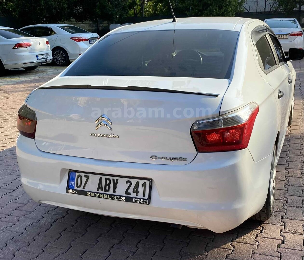 Sahibinden Citroen C-Elysée 1.6 HDi Exclusive 2016 Model Antalya 256.000 km Beyaz 3
