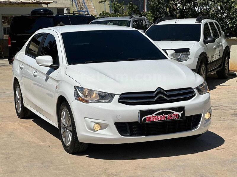Galeriden Citroen C-Elysée 1.6 HDi Exclusive 2015 Model Gaziantep 322.000 km Beyaz