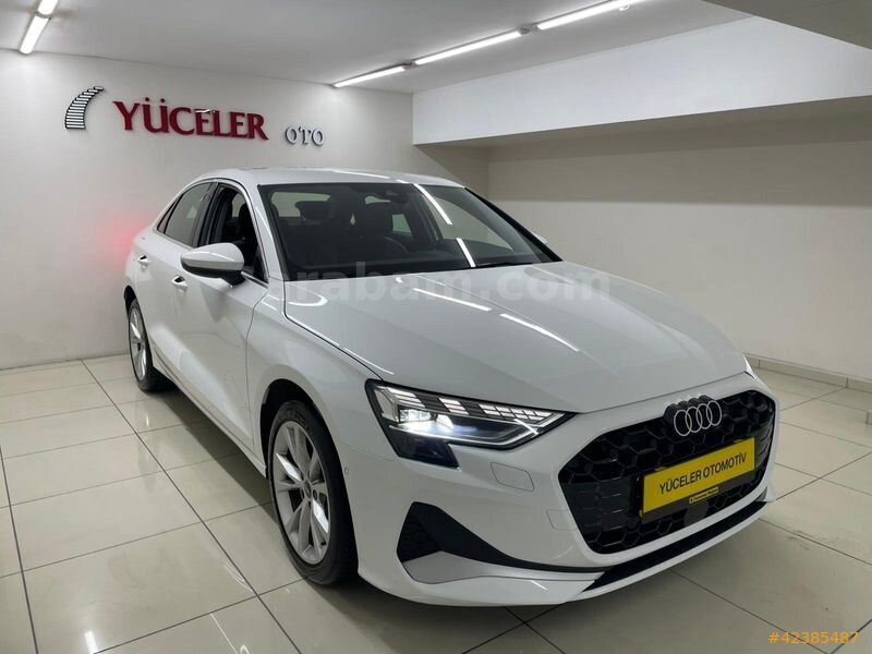 Galeriden Audi A3 Sedan 35 TFSI Advanced 2024 Model İstanbul 28.000 km Beyaz