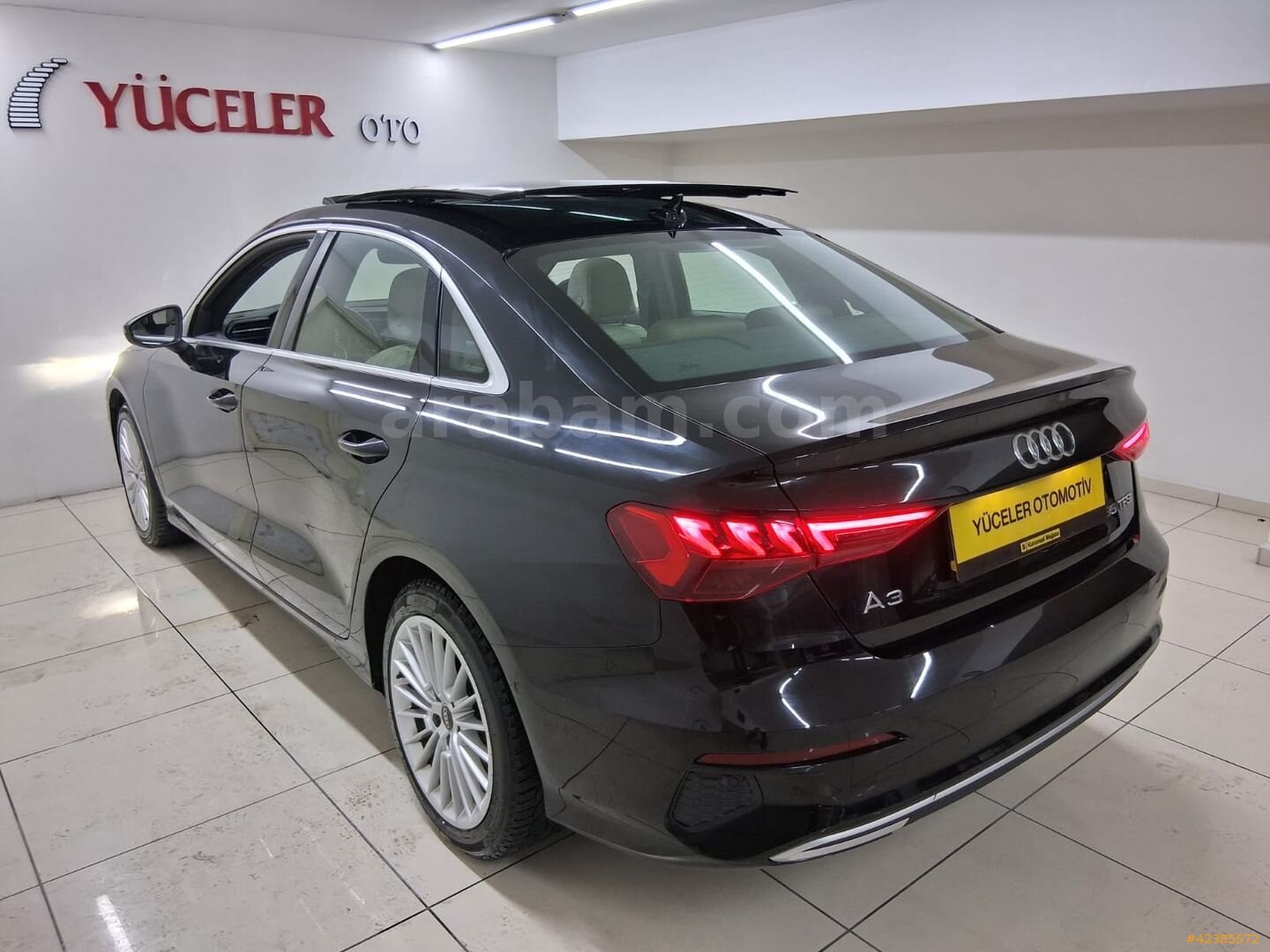 Galeriden Audi A3 Sedan 35 TFSI Advanced 2023 Model İstanbul 101.000 km Siyah 4