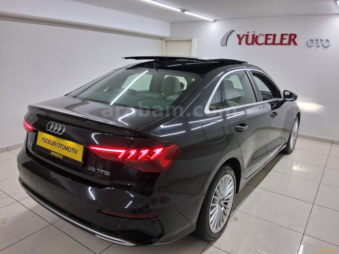 Galeriden Audi A3 Sedan 35 TFSI Advanced 2023 Model İstanbul 101.000 km Siyah 6