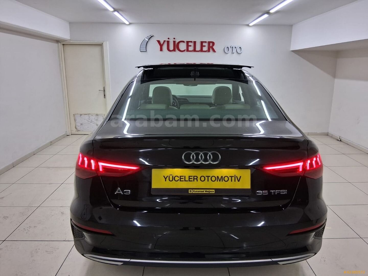 Galeriden Audi A3 Sedan 35 TFSI Advanced 2023 Model İstanbul 101.000 km Siyah 5