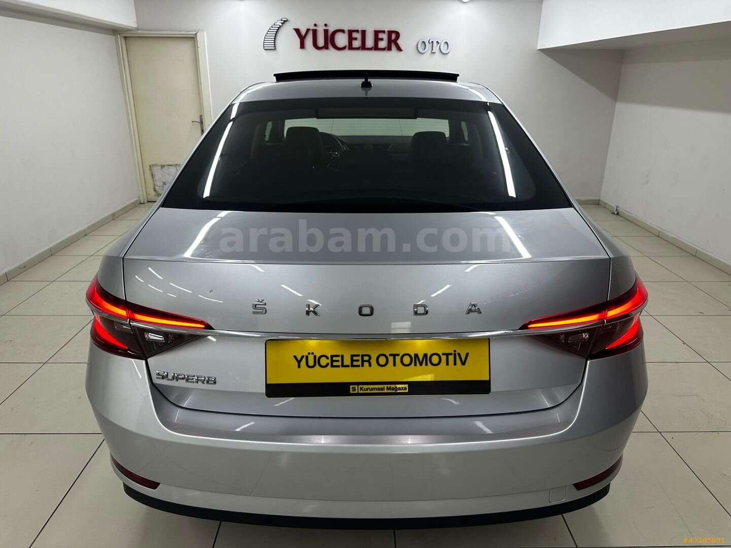 Galeriden Skoda SuperB 1.5 TSI Prestige 2023 Model İstanbul 68.000 km Gri 5
