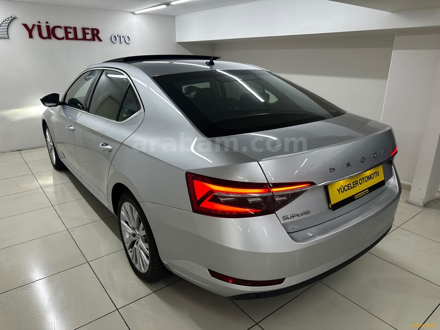Galeriden Skoda SuperB 1.5 TSI Prestige 2023 Model İstanbul 68.000 km Gri 4