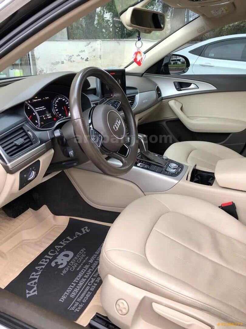 Galeriden Audi A6 Sedan 2.0 TDI Quattro 2016 Model Samsun 177.000 km Siyah 6