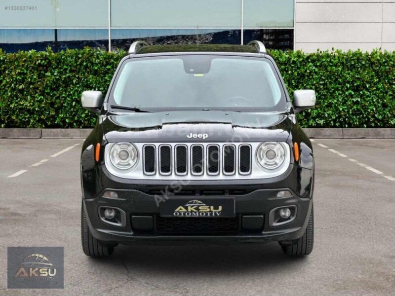 Galeriden Jeep Renegade 1.6 MultiJet Limited 2015 Model Manisa 216.000 km Siyah