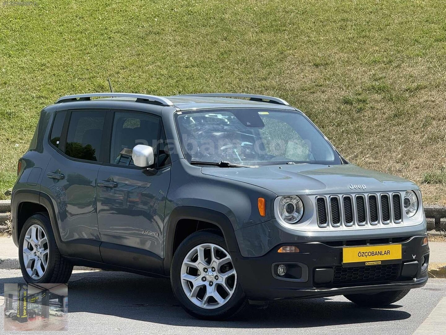 Galeriden Jeep Renegade 1.6 MultiJet Limited 2017 Model İstanbul 160.000 km Füme 1