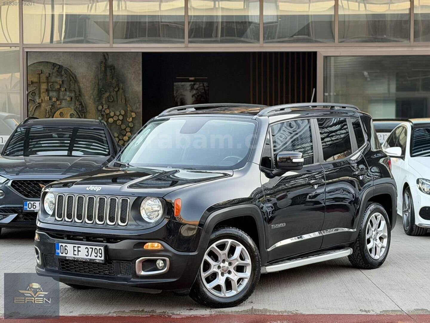 Galeriden Jeep Renegade 1.6 MultiJet Longitude 2017 Model Ankara 221.000 km Siyah 1