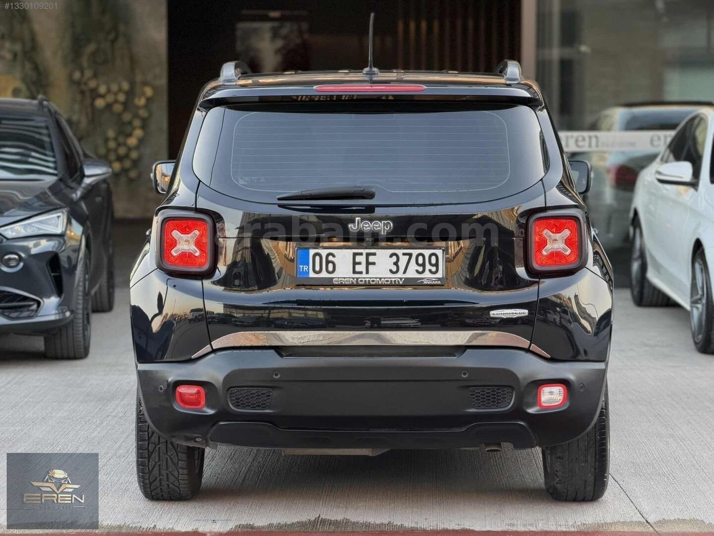 Galeriden Jeep Renegade 1.6 MultiJet Longitude 2017 Model Ankara 221.000 km Siyah 7
