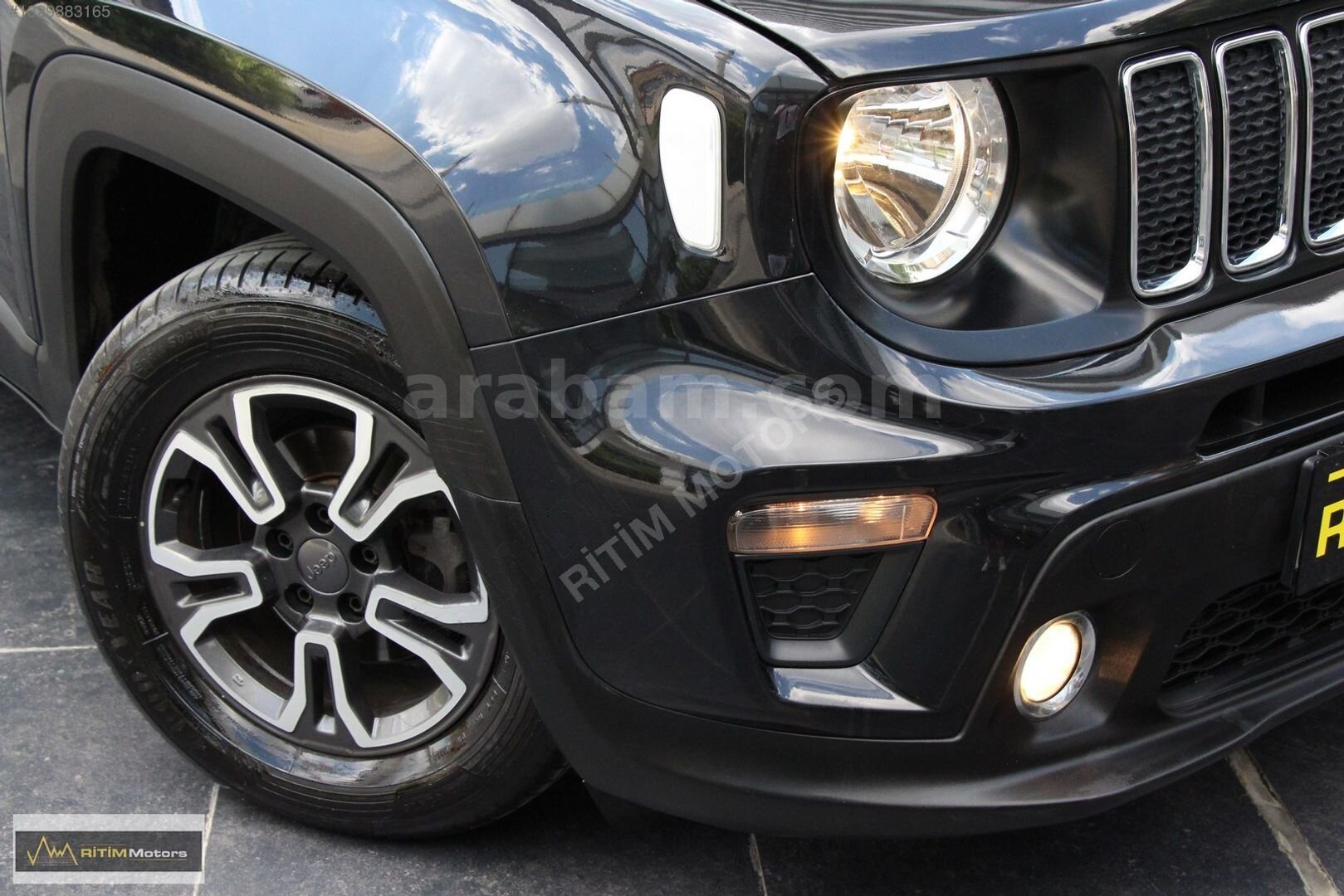 Galeriden Jeep Renegade 1.6 MultiJet Limited 2019 Model İstanbul 74.000 km Siyah 7