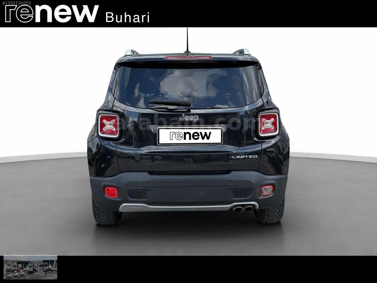 Galeriden Jeep Renegade 1.6 MultiJet Limited 2016 Model Tekirdağ 242.000 km Siyah 4