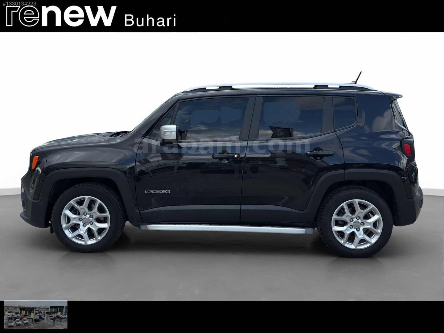 Galeriden Jeep Renegade 1.6 MultiJet Limited 2016 Model Tekirdağ 242.000 km Siyah 2