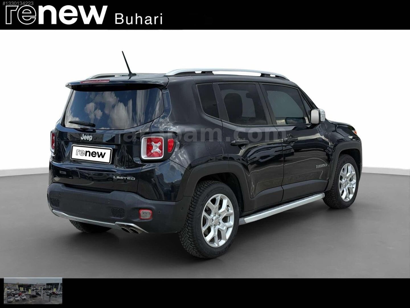 Galeriden Jeep Renegade 1.6 MultiJet Limited 2016 Model Tekirdağ 242.000 km Siyah 5