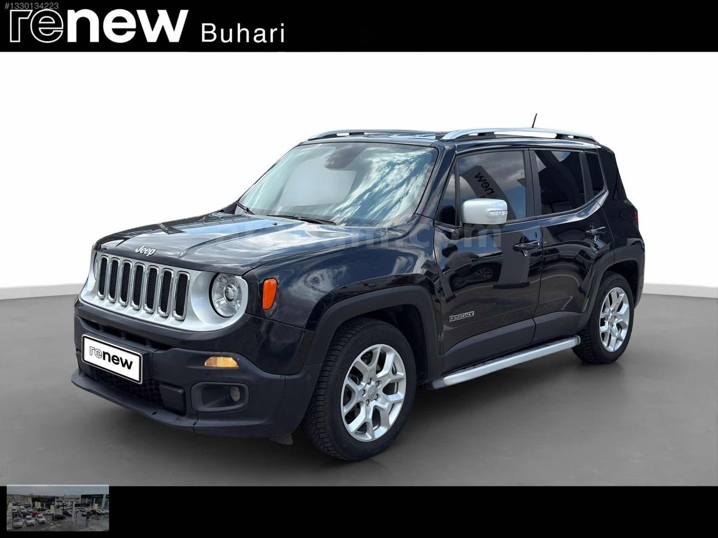 Galeriden Jeep Renegade 1.6 MultiJet Limited 2016 Model Tekirdağ 242.000 km Siyah 1