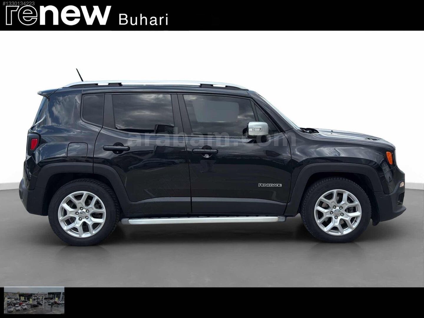 Galeriden Jeep Renegade 1.6 MultiJet Limited 2016 Model Tekirdağ 242.000 km Siyah 6