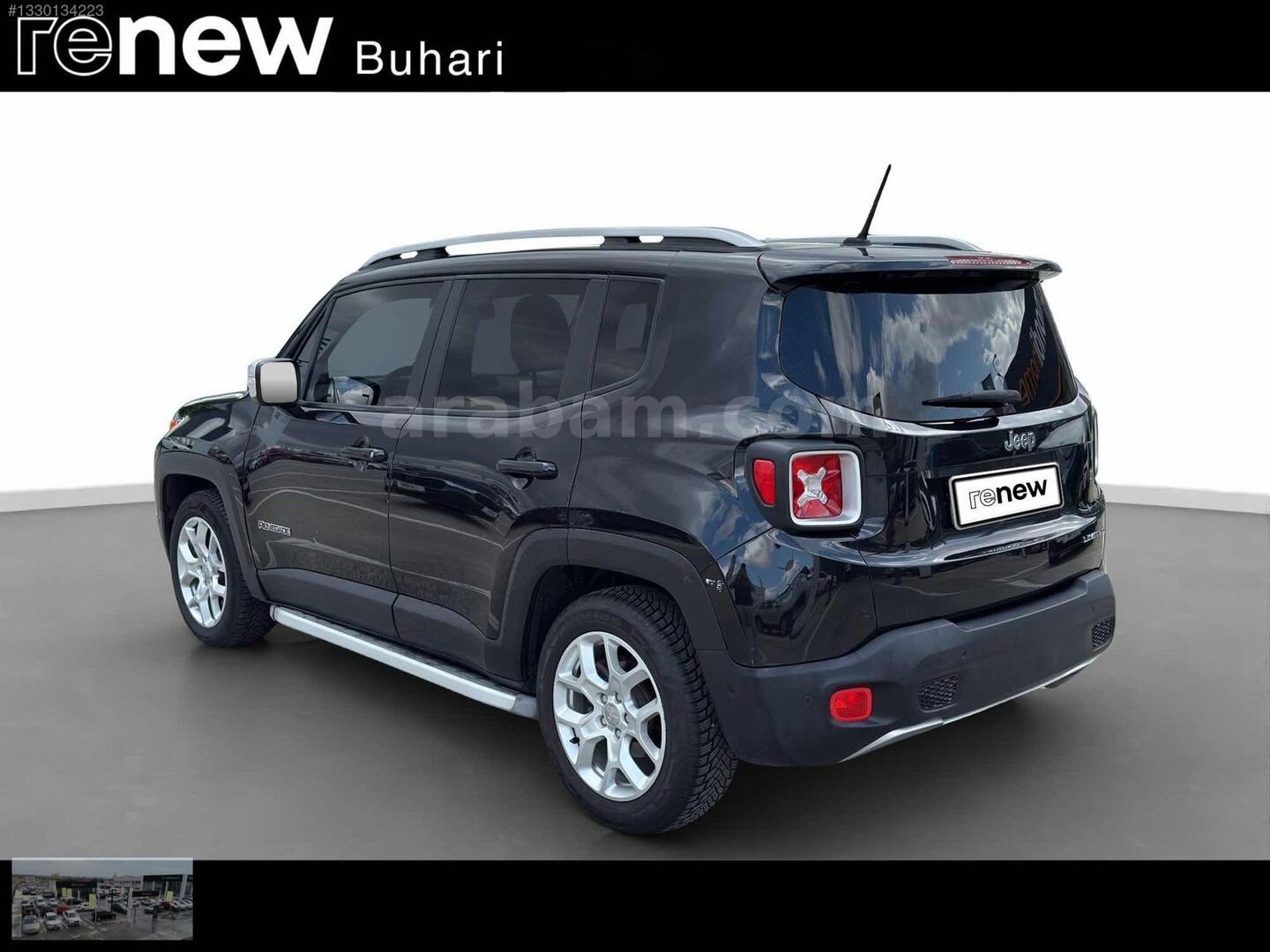 Galeriden Jeep Renegade 1.6 MultiJet Limited 2016 Model Tekirdağ 242.000 km Siyah 3