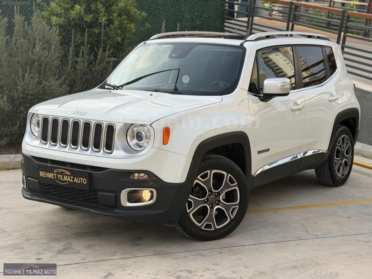 Galeriden Jeep Renegade 1.4 MultiAir Limited 2016 Model Mersin 125.000 km Beyaz 3