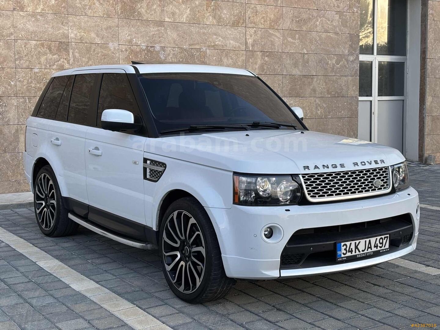 Galeriden Land Rover Range Sport 3.0 SDV6 Premium HSE 2012 Model Aydın 340.000 km Beyaz 7