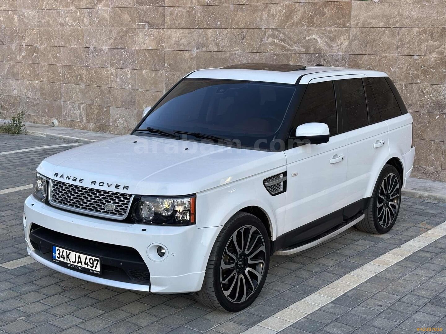 Galeriden Land Rover Range Sport 3.0 SDV6 Premium HSE 2012 Model Aydın 340.000 km Beyaz 2