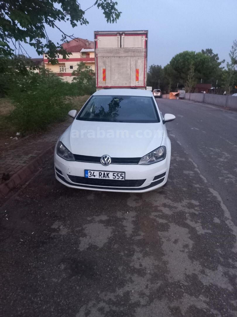Sahibinden Volkswagen Golf 1.6 TDi BlueMotion Comfortline 2015 Model İstanbul 220.000 km Beyaz 1