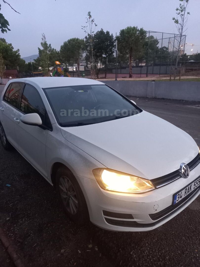Sahibinden Volkswagen Golf 1.6 TDi BlueMotion Comfortline 2015 Model İstanbul 220.000 km Beyaz 7