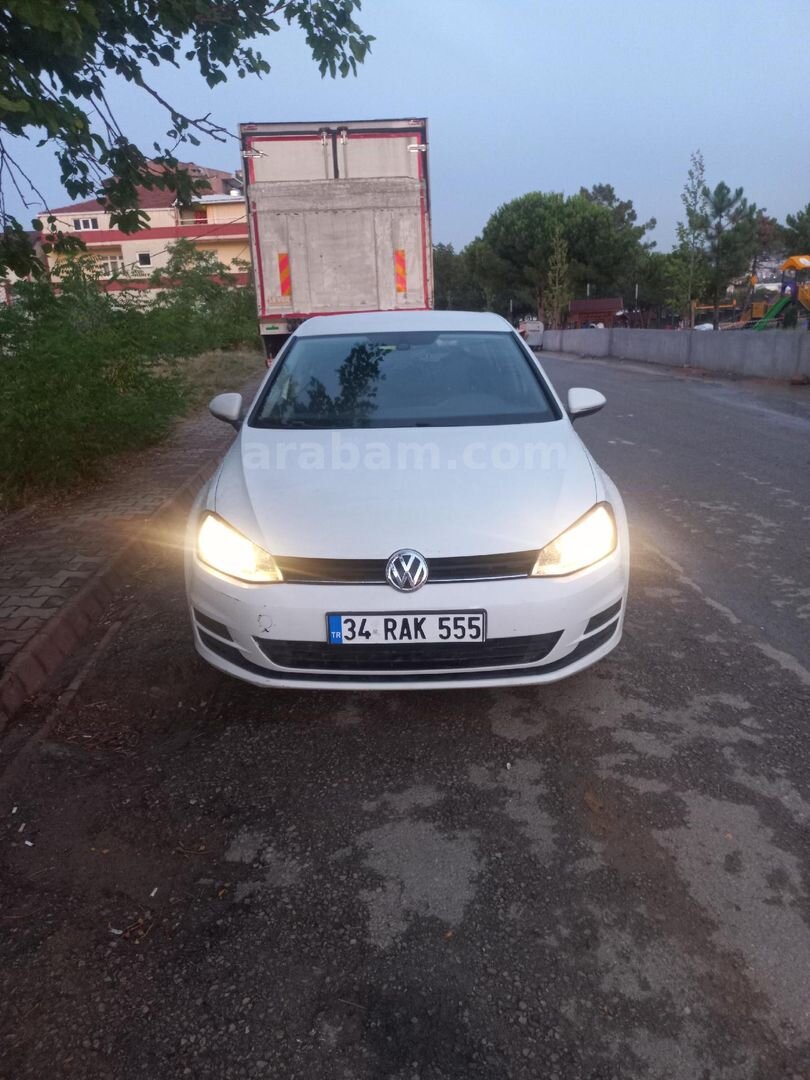 Sahibinden Volkswagen Golf 1.6 TDi BlueMotion Comfortline 2015 Model İstanbul 220.000 km Beyaz 4