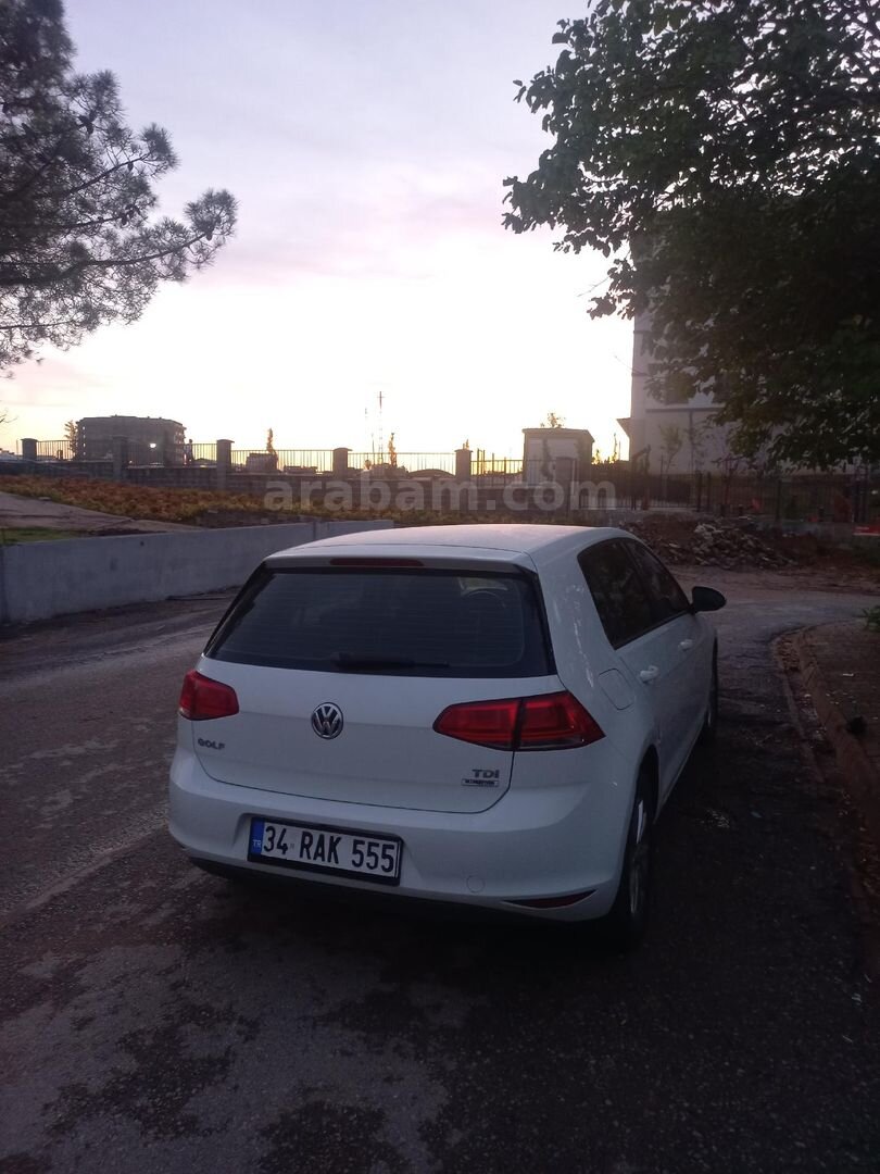 Sahibinden Volkswagen Golf 1.6 TDi BlueMotion Comfortline 2015 Model İstanbul 220.000 km Beyaz 2