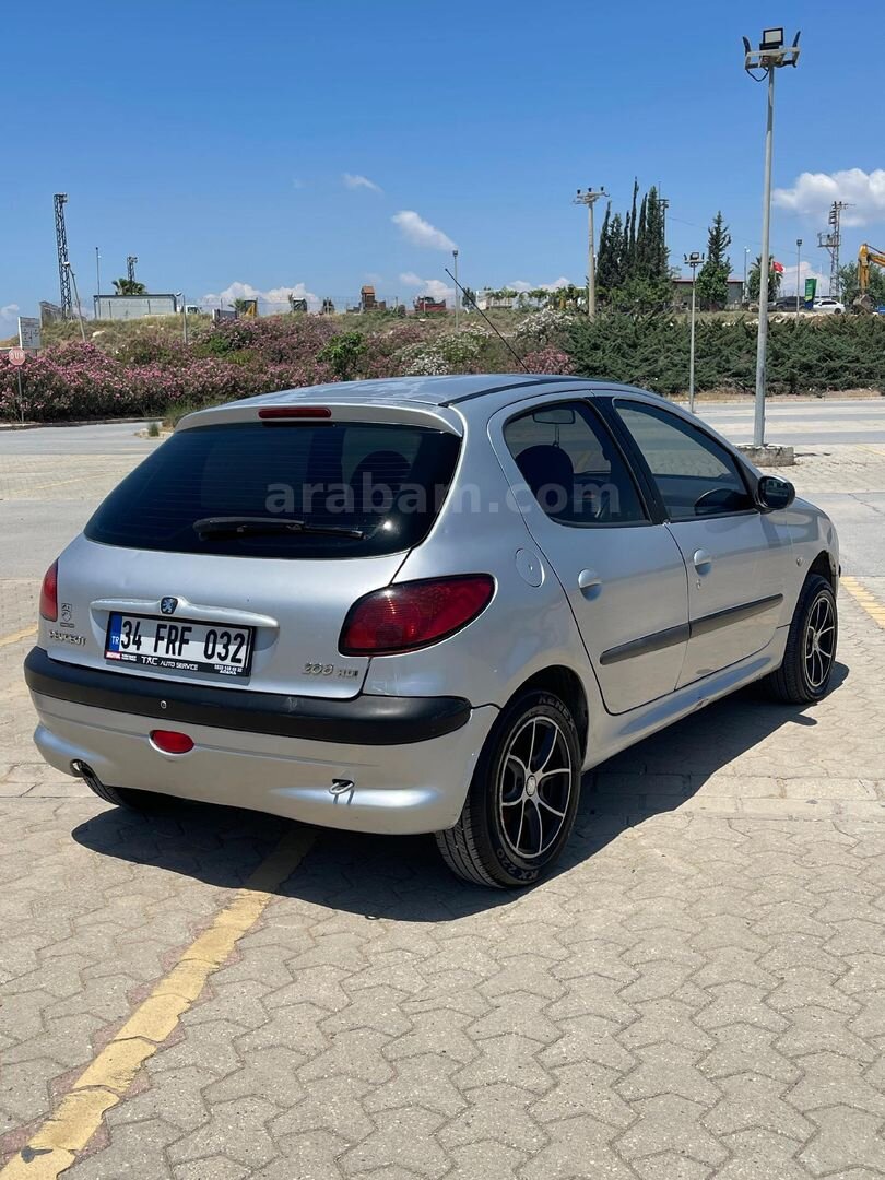 Sahibinden Peugeot 206 1.4 HDi X-line 2003 Model Adana 330.000 km Gri 4