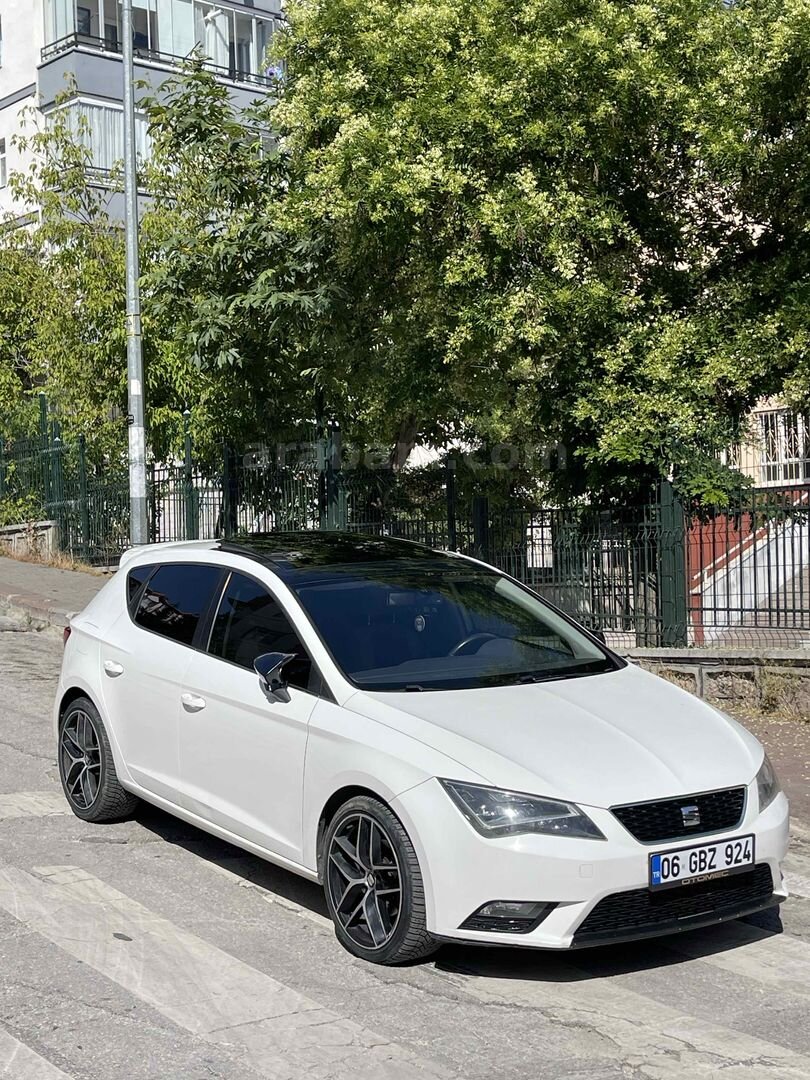Sahibinden Seat Leon 1.6 TDI CR Style 2013 Model Ankara 237.000 km Beyaz 2