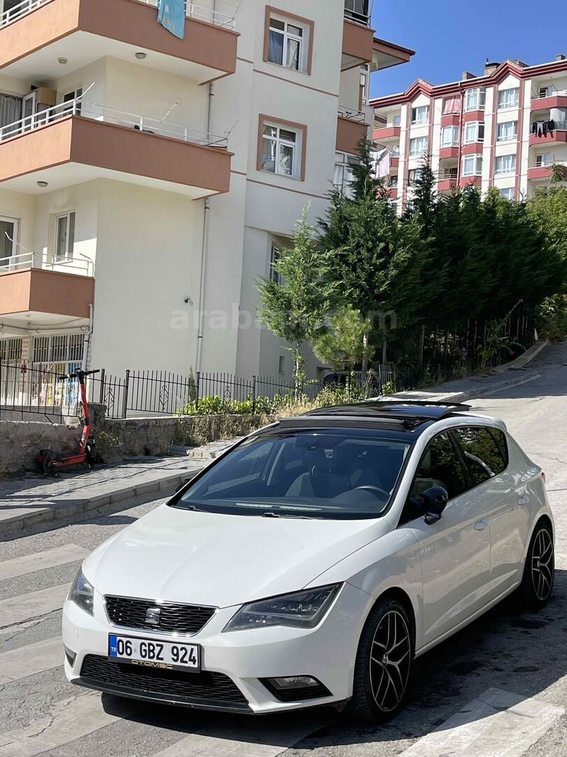 Sahibinden Seat Leon 1.6 TDI CR Style 2013 Model Ankara 237.000 km Beyaz 7