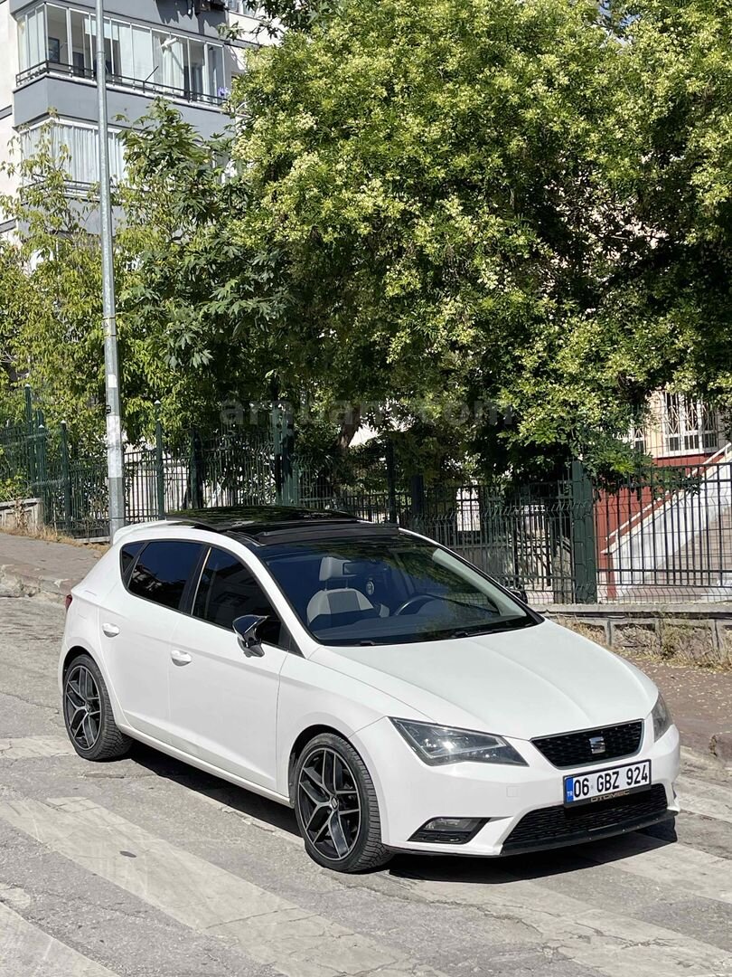 Sahibinden Seat Leon 1.6 TDI CR Style 2013 Model Ankara 237.000 km Beyaz 6
