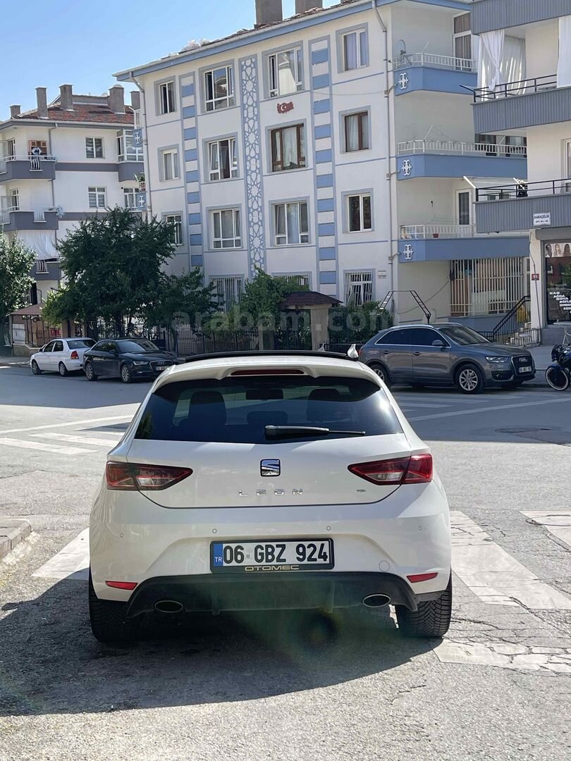 Sahibinden Seat Leon 1.6 TDI CR Style 2013 Model Ankara 237.000 km Beyaz 5