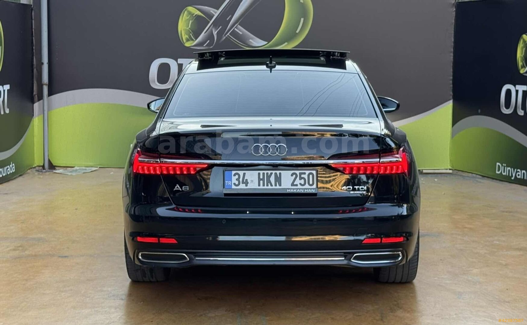 Galeriden Audi A6 Sedan 40 TDI Quattro Design 2019 Model İstanbul 169.000 km Siyah 7