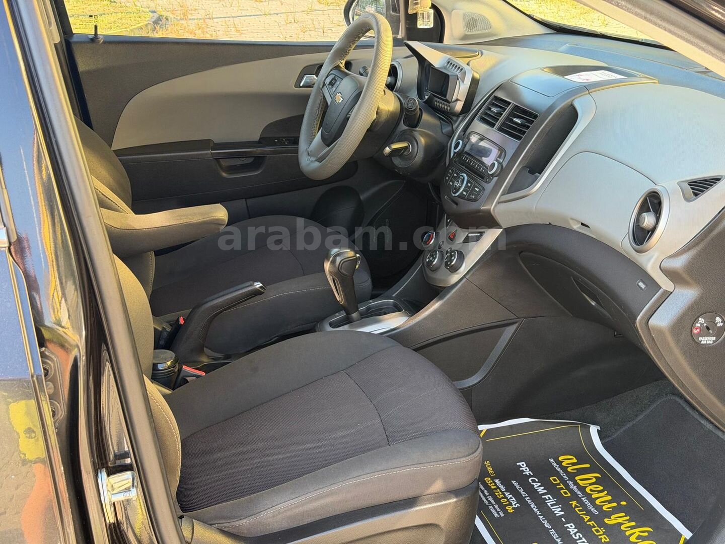 Sahibinden Chevrolet Aveo 1.4 LTZ 2012 Model Tekirdağ 173.000 km Siyah 6