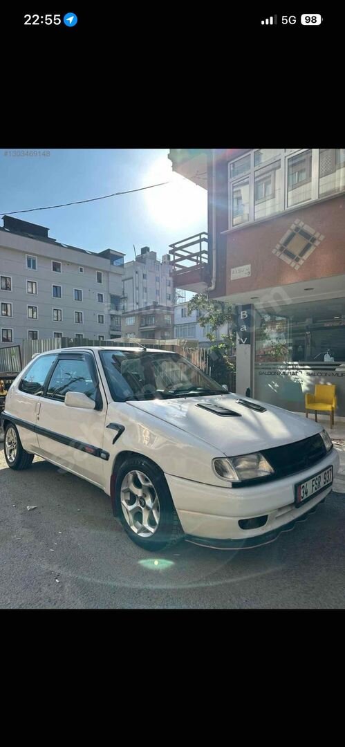 Sahibinden Citroen Saxo 1.4 SX 1997 Model İstanbul 310.000 km Beyaz 4