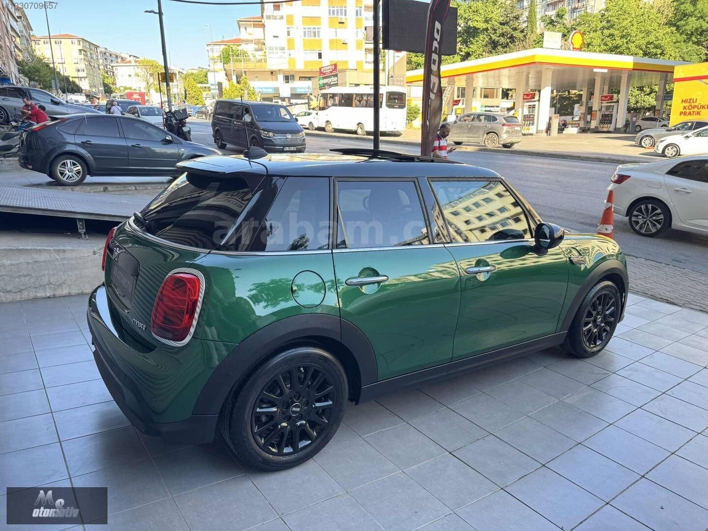 Galeriden Mini Cooper 1.5 Signature 2024 Model İstanbul 13.000 km Yeşil 6