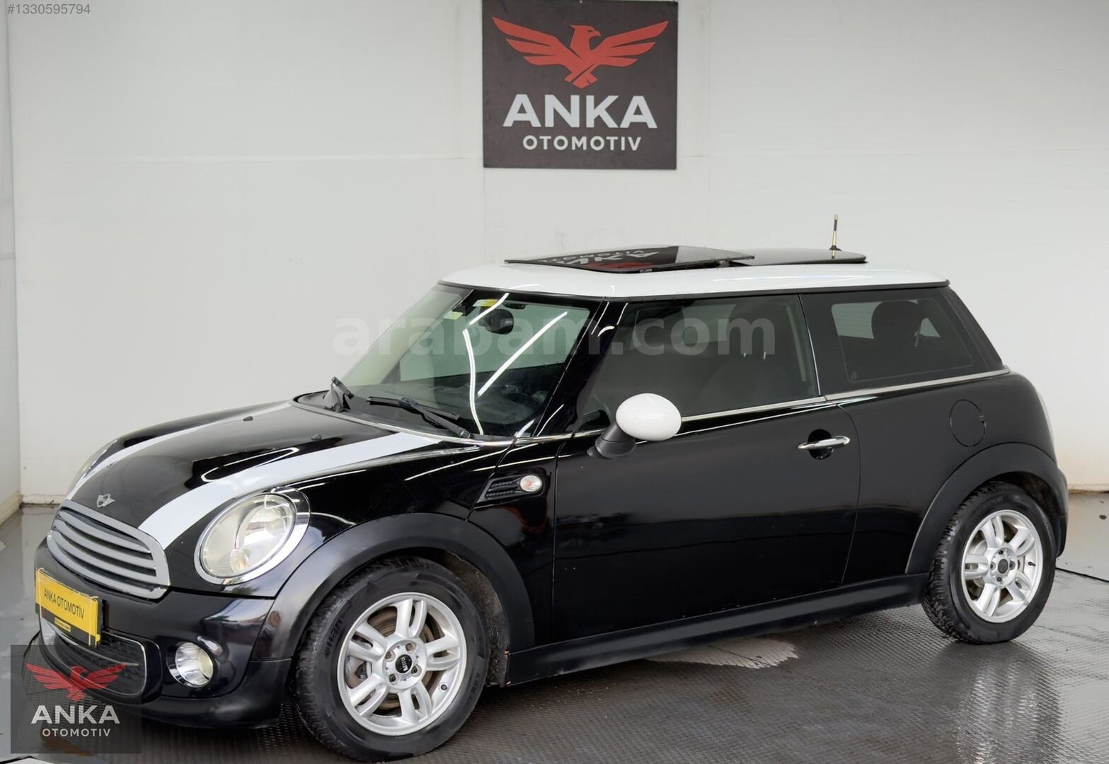 Galeriden Mini Cooper 1.6 Türkiye Paketi 2011 Model İstanbul 164.000 km Siyah 2
